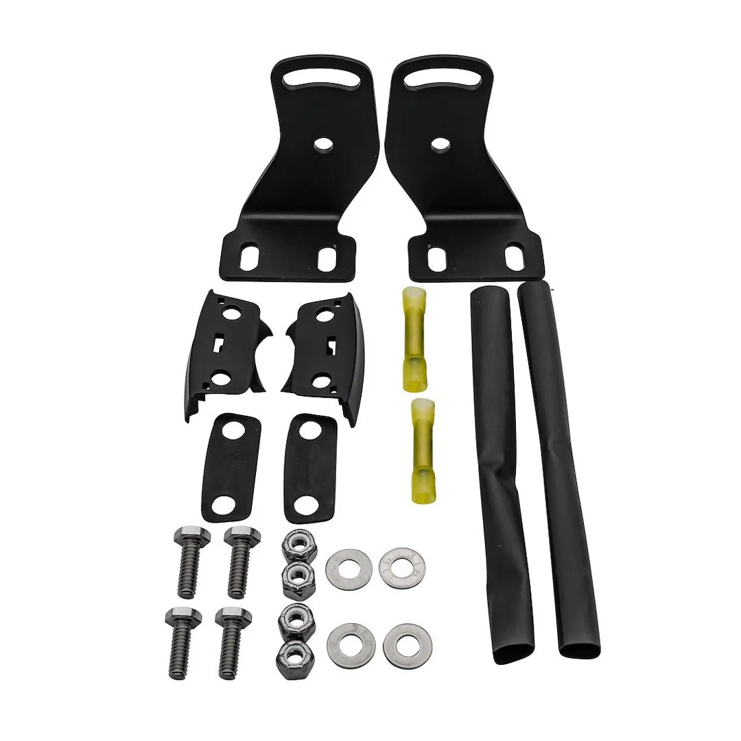 36005 – RIGID IND Light Bar Mounting Kit, For Use With RDS-Series Light Bars Mounts One Light Bar Powder Coated Black...